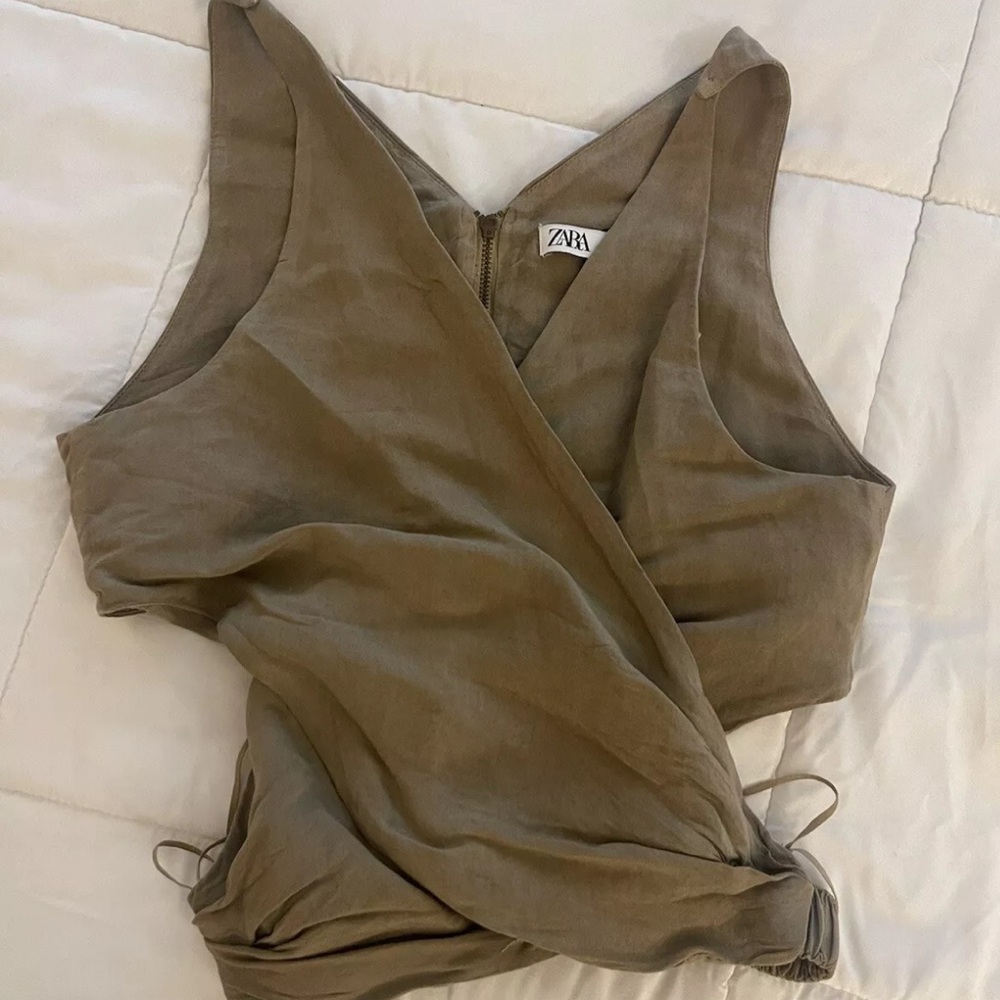 Zara Linen Top